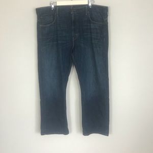 Levi’s Dark Wash Straight Leg Denim Jeans 38x30
